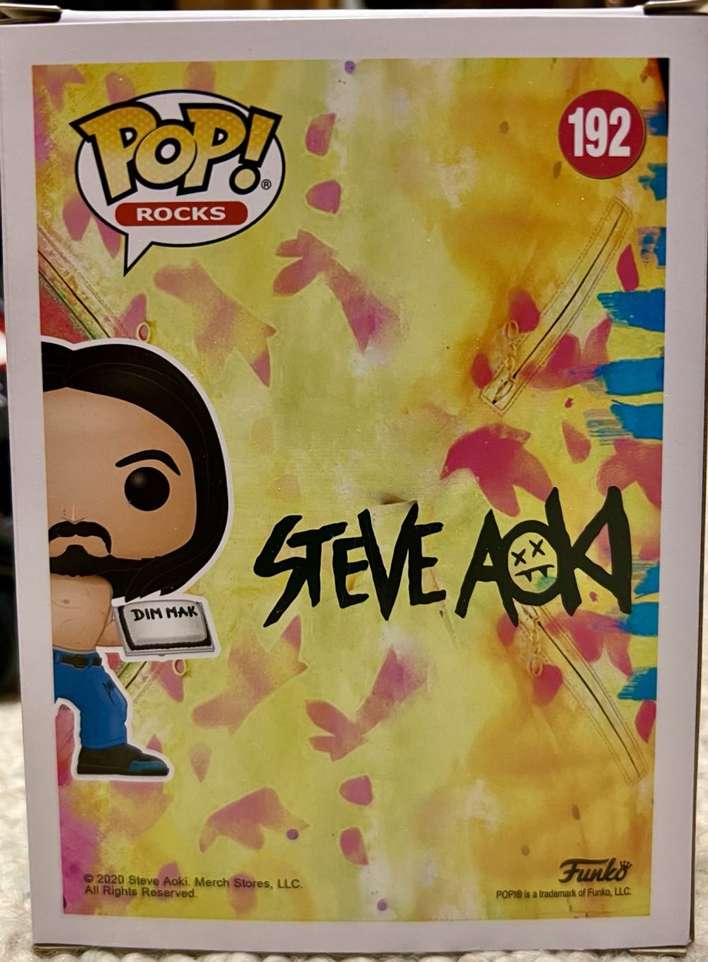 Steve Aoki - Musicians vinyl figure collectible [Barcode 889698537650] - Main Image 4