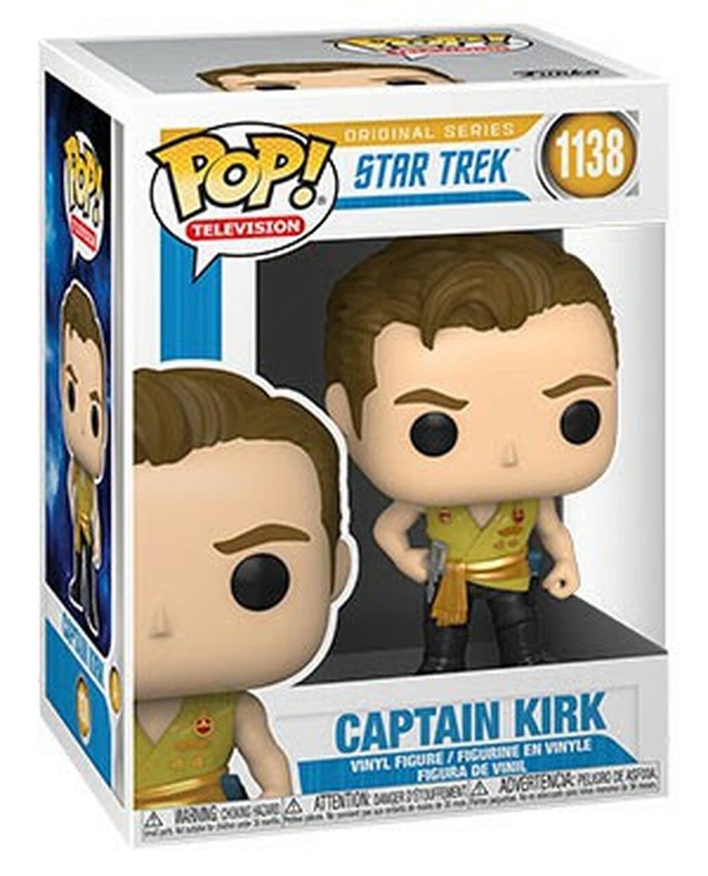 Captain Kirk - Star Trek vinyl figure collectible [Barcode 889698558068] - Main Image 2
