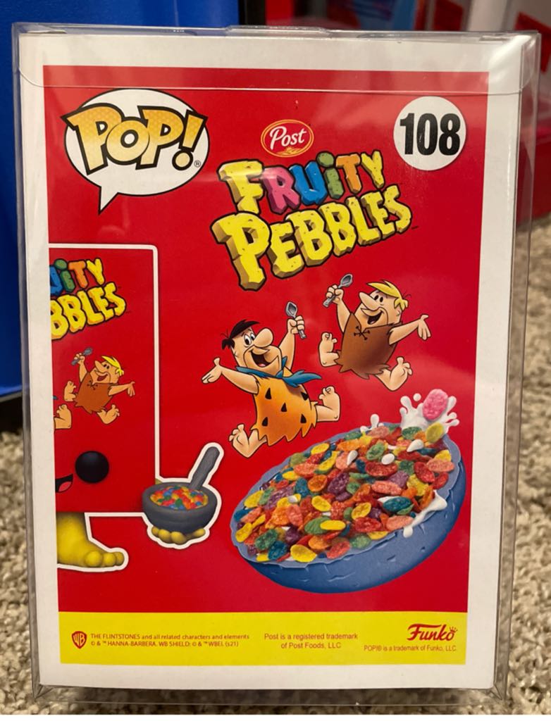 Funko Pop!: Post Fruity Pebbles Cereal Box - Ad Icons vinyl figure collectible [Barcode 889698562171] - Main Image 2