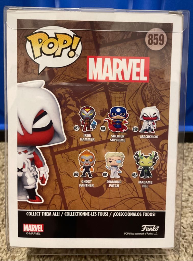 Arachknight #859 - Infinity Warps vinyl figure collectible [Barcode 889698520072] - Main Image 2