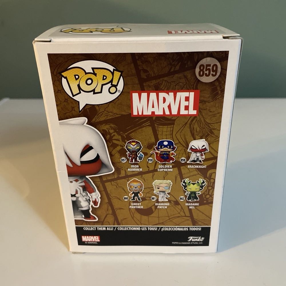 Arachknight #859 - Infinity Warps vinyl figure collectible [Barcode 889698520072] - Main Image 4