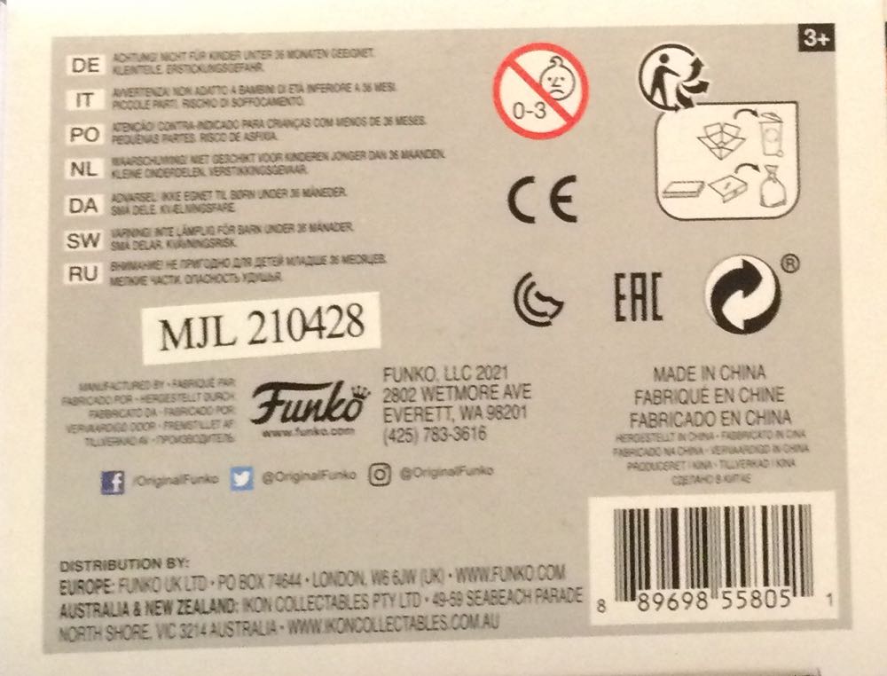 Khan - Star Trek vinyl figure collectible [Barcode 889698558051] - Main Image 3