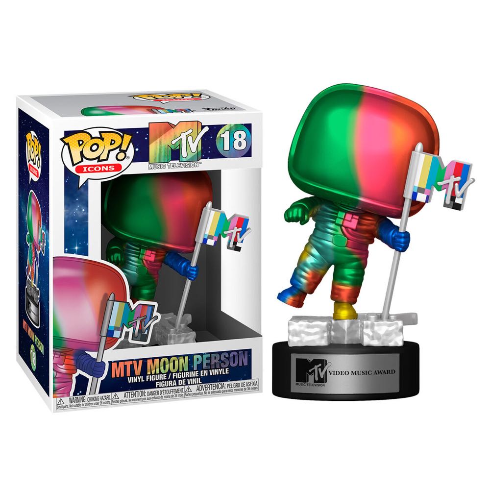 MTV Moon Person - Ad Icons vinyl figure collectible [Barcode 889698494595] - Main Image 2