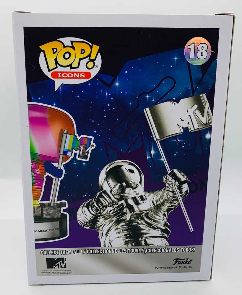 MTV Moon Person - Ad Icons vinyl figure collectible [Barcode 889698494595] - Main Image 4