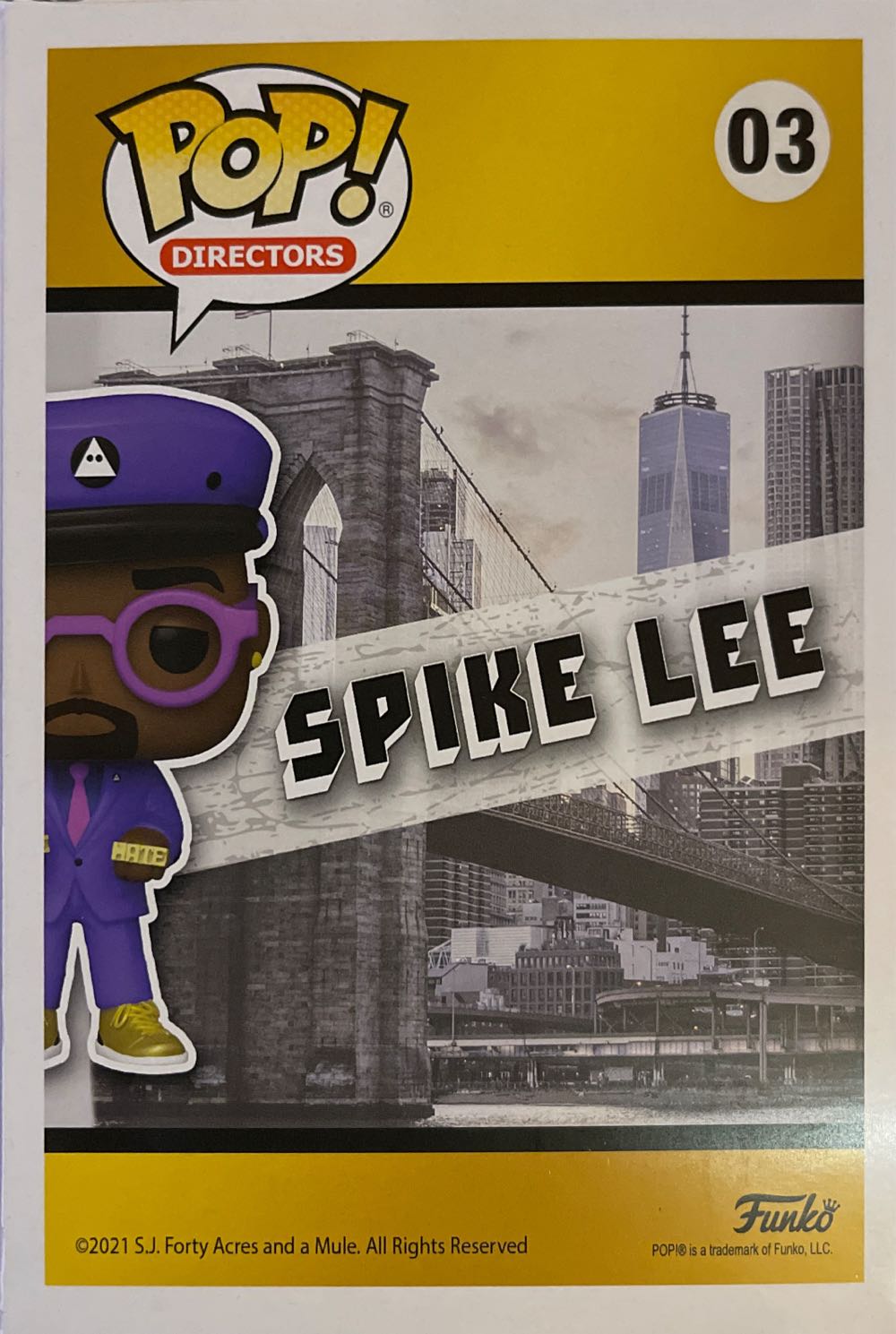 Spike Lee - Directors vinyl figure collectible [Barcode 889698557818] - Main Image 3