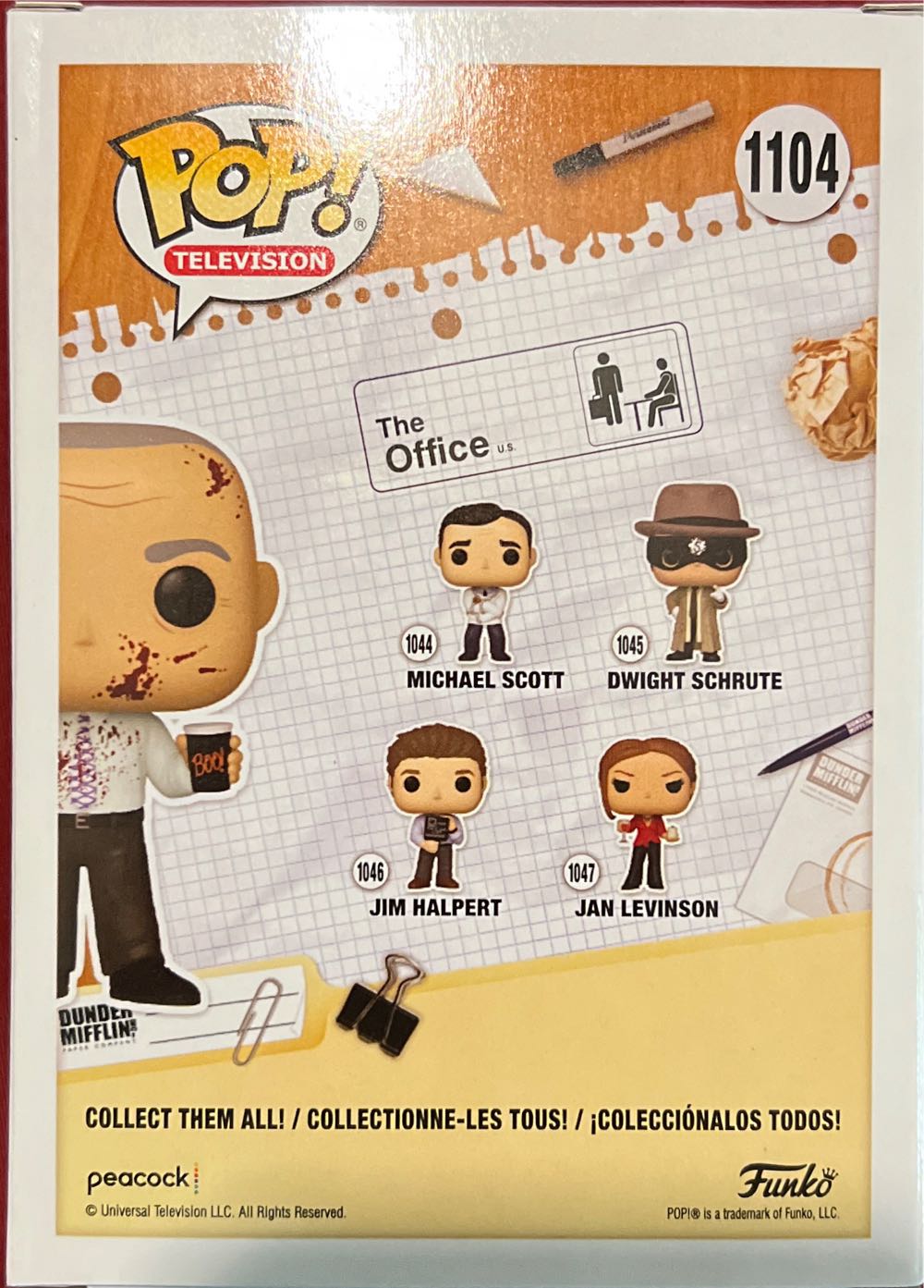 Creed Bratton 18€ - Funko vinyl figure collectible [Barcode 889698550895] - Main Image 4