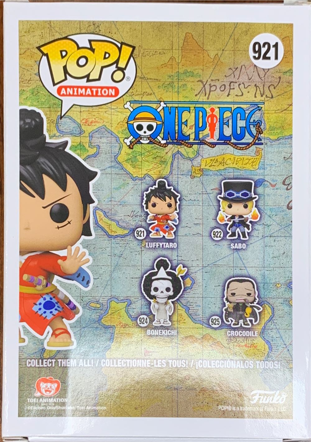 Luffytaro - One Piece vinyl figure collectible [Barcode 889698544603] - Main Image 2