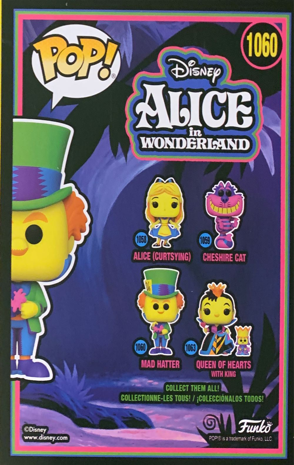 Mad Hatter - Alice in Wonderland vinyl figure collectible [Barcode 889698559874] - Main Image 2