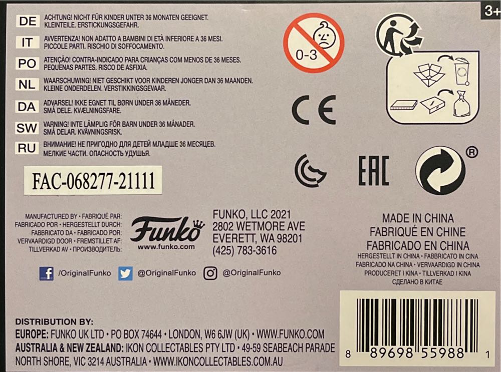 Funko Pop! Disney Alice In Wonderland: Queen of Hearts with King # 1063 (Black Light) - Alice in Wonderland vinyl figure collectible [Barcode 889698559881] - Main Image 3