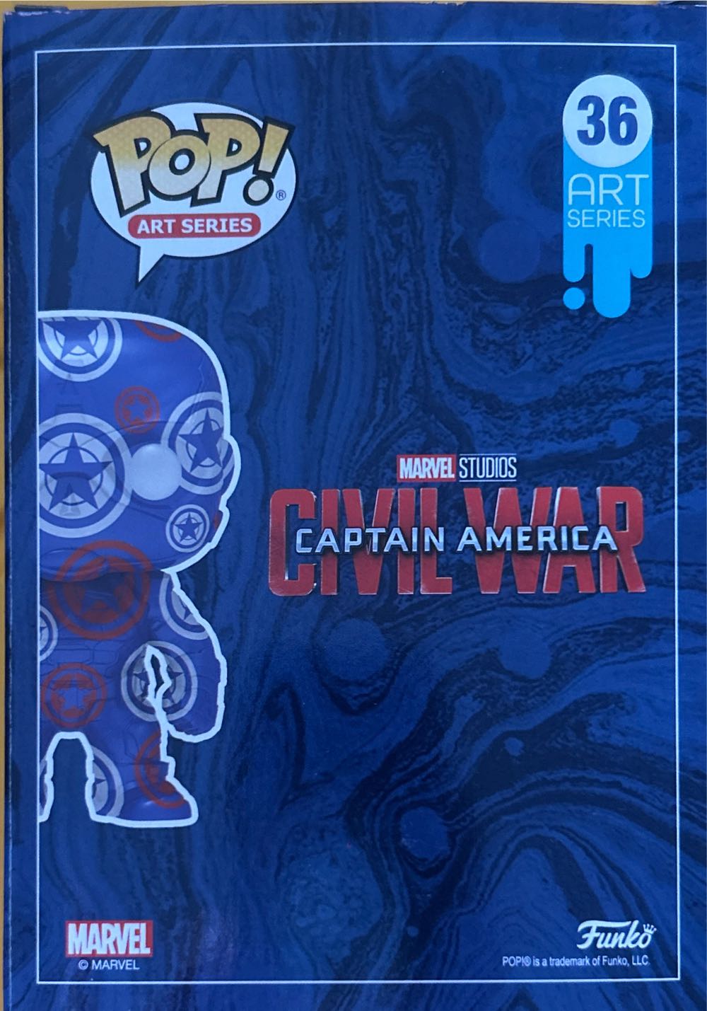Civil War -36- Captain America - Captain America: Civil War vinyl figure collectible [Barcode 889698562423] - Main Image 3