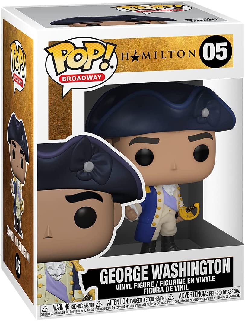 George Washington (Hamilton) - Hamilton vinyl figure collectible [Barcode 889698575768] - Main Image 2