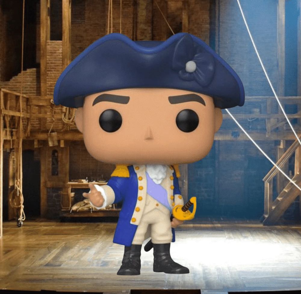 George Washington (Hamilton) - Hamilton vinyl figure collectible [Barcode 889698575768] - Main Image 4