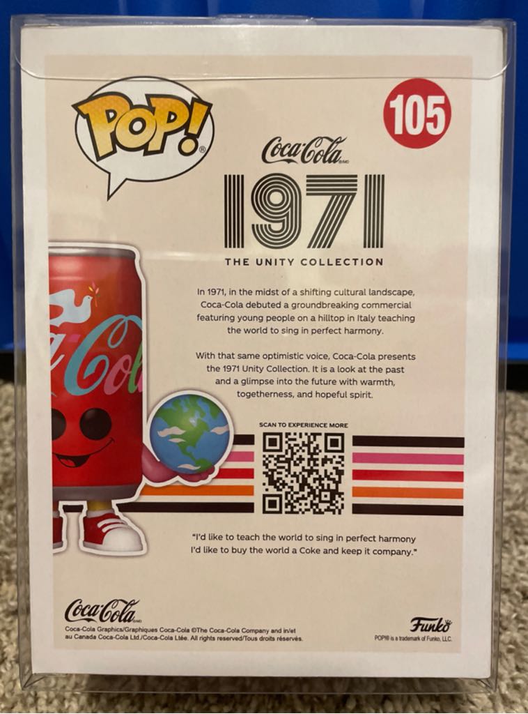 Coca-Cola -105- Can - Coca-Cola vinyl figure collectible [Barcode 889698569842] - Main Image 2