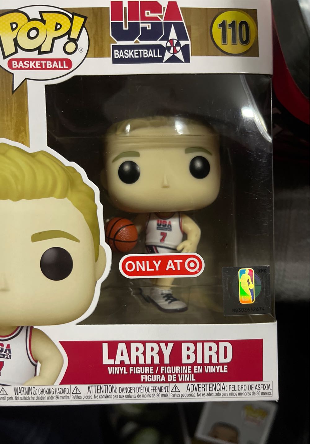 Larry Bird #110 - NBA vinyl figure collectible [Barcode 889698561488] - Main Image 2