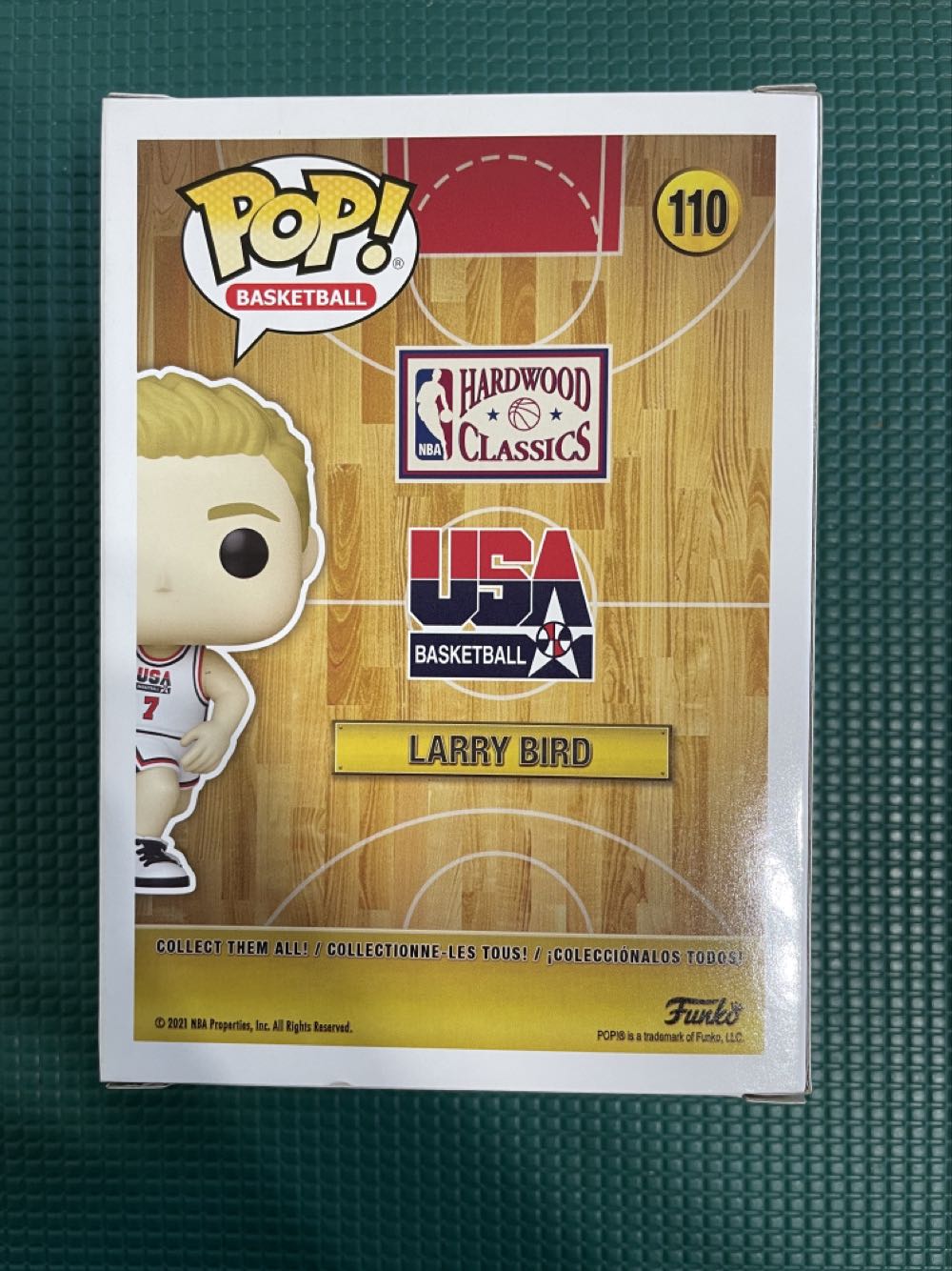 Larry Bird #110 - NBA vinyl figure collectible [Barcode 889698561488] - Main Image 4