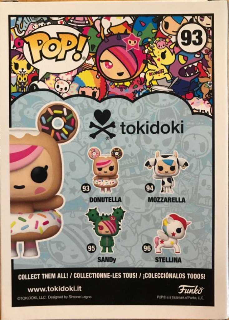Tokidoki: Donutella - Tokidoki vinyl figure collectible [Barcode 889698557528] - Main Image 2