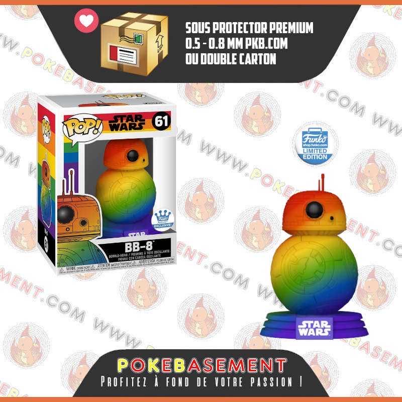 BB-8 (Pride) - Star Wars vinyl figure collectible [Barcode 889698569828] - Main Image 3