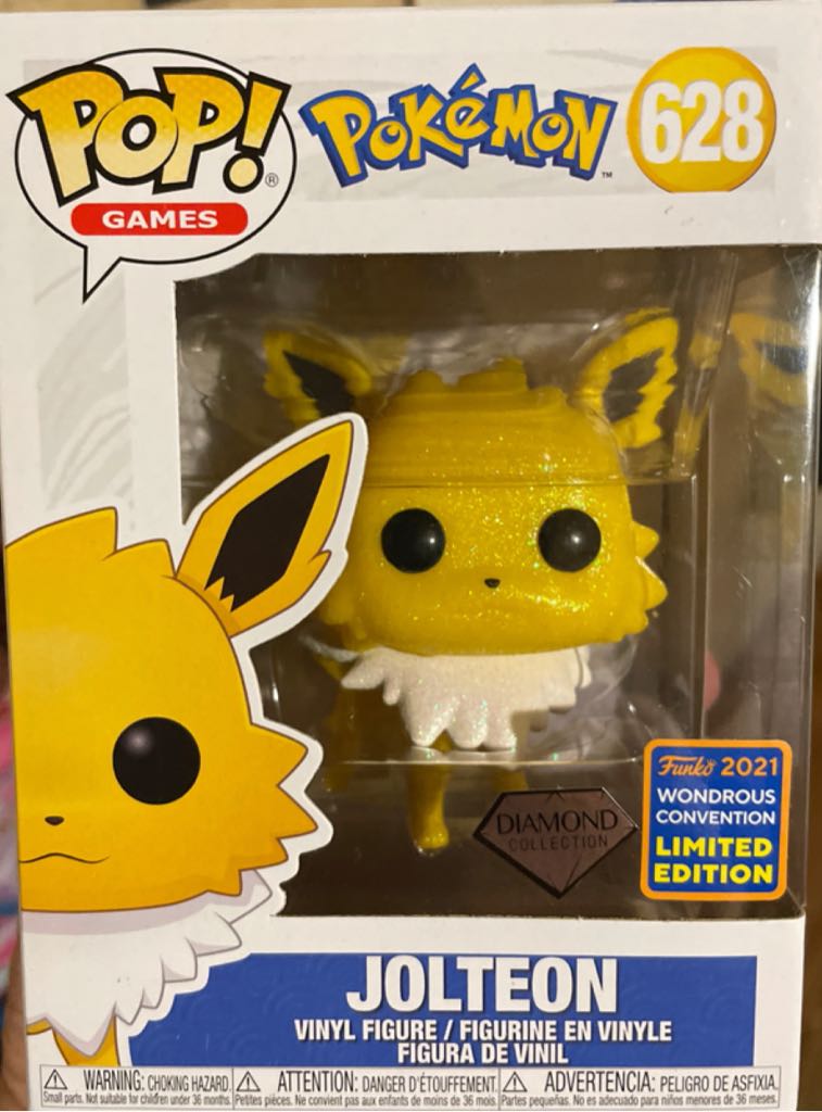 Jolteon Diamond - Pokémon vinyl figure collectible [Barcode 889698552097] - Main Image 1
