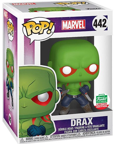 Guardians of the Galaxy: Drax, #442 - Marvel Universe vinyl figure collectible [Barcode 889698401678] - Main Image 3