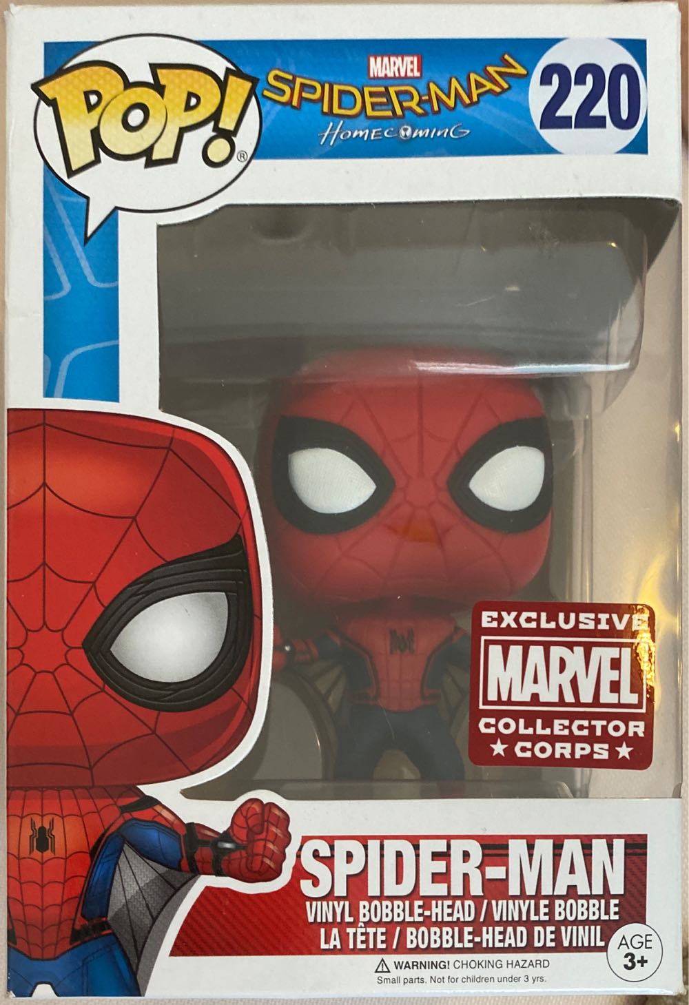 Spiderman Homecoming  - Spider-Man vinyl figure collectible - Main Image 2