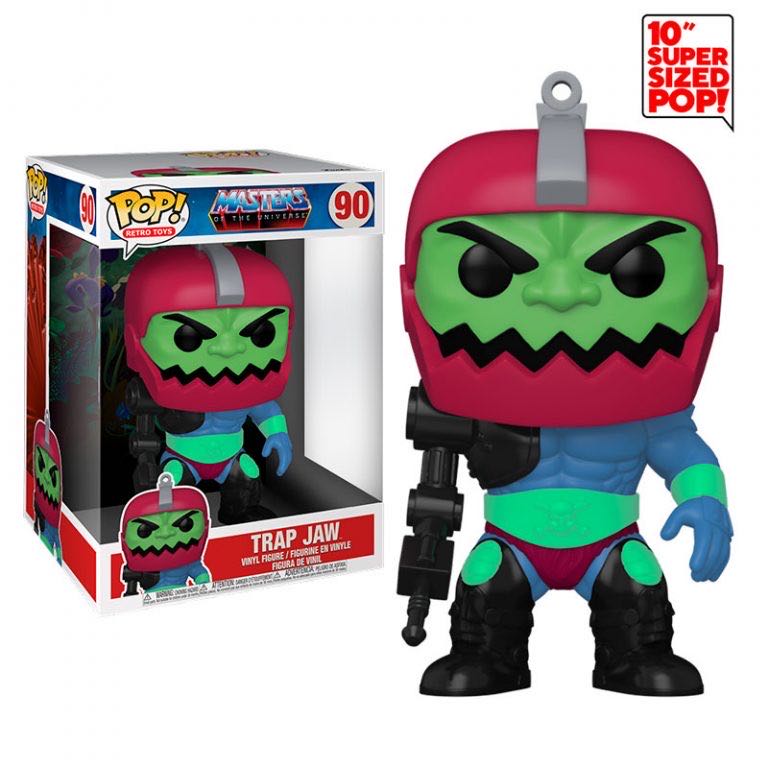 MOTU-Trapjaw 10 Inch - Masters of the Universe vinyl figure collectible [Barcode 889698562003] - Main Image 3