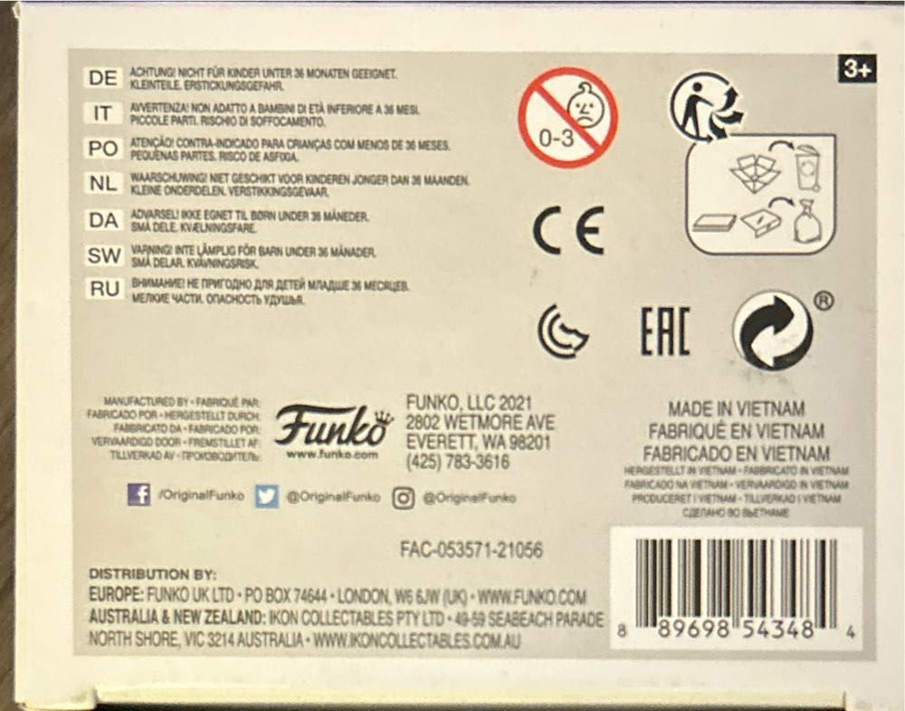 Jiang Li - Shang-Chi Legend of the Ten Rings vinyl figure collectible [Barcode 889698543484] - Main Image 4