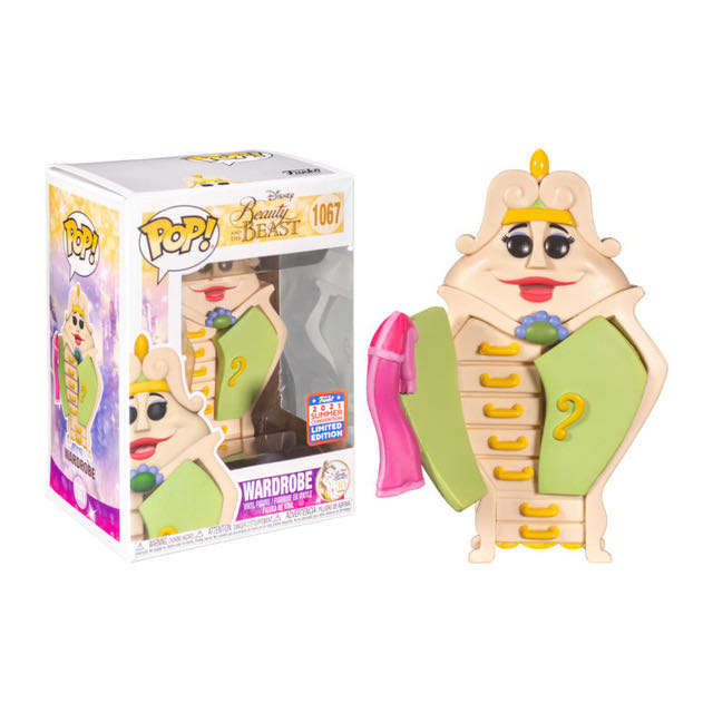 Wardrobe - Beauty and the Beast vinyl figure collectible [Barcode 889698555517] - Main Image 2