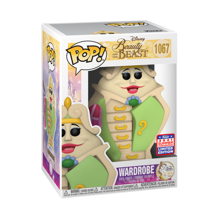 Wardrobe - Beauty and the Beast vinyl figure collectible [Barcode 889698555517] - Main Image 3
