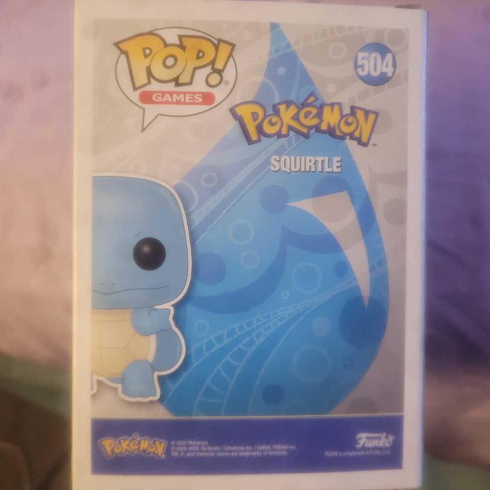 #504: Squirtle [Diamond Collection] - Pokémon vinyl figure collectible [Barcode 889698559225] - Main Image 3