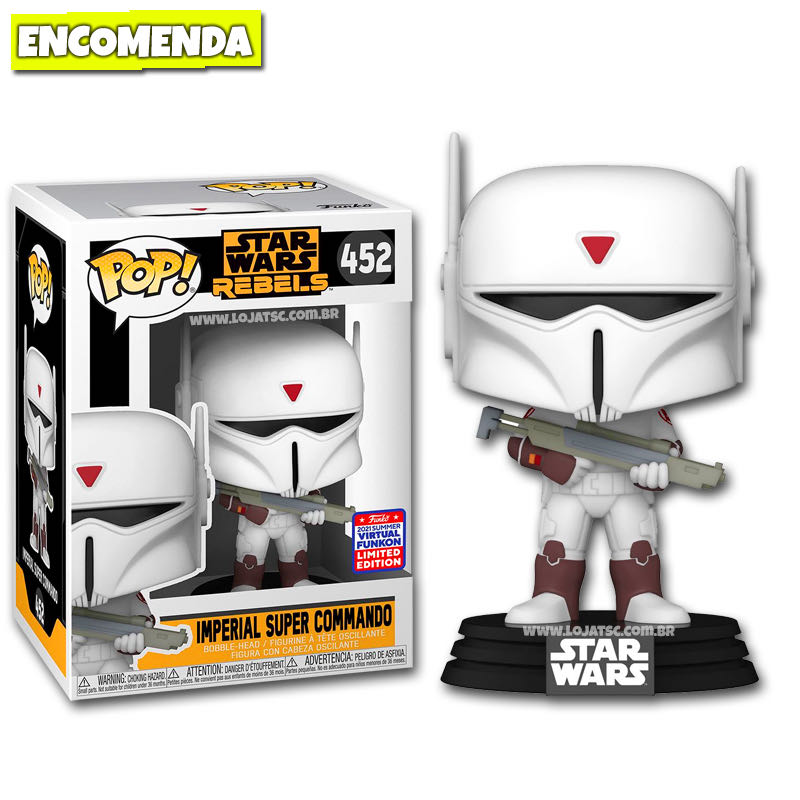 # 452 Imperial Super Commando - Star Wars vinyl figure collectible [Barcode 889698559119] - Main Image 3