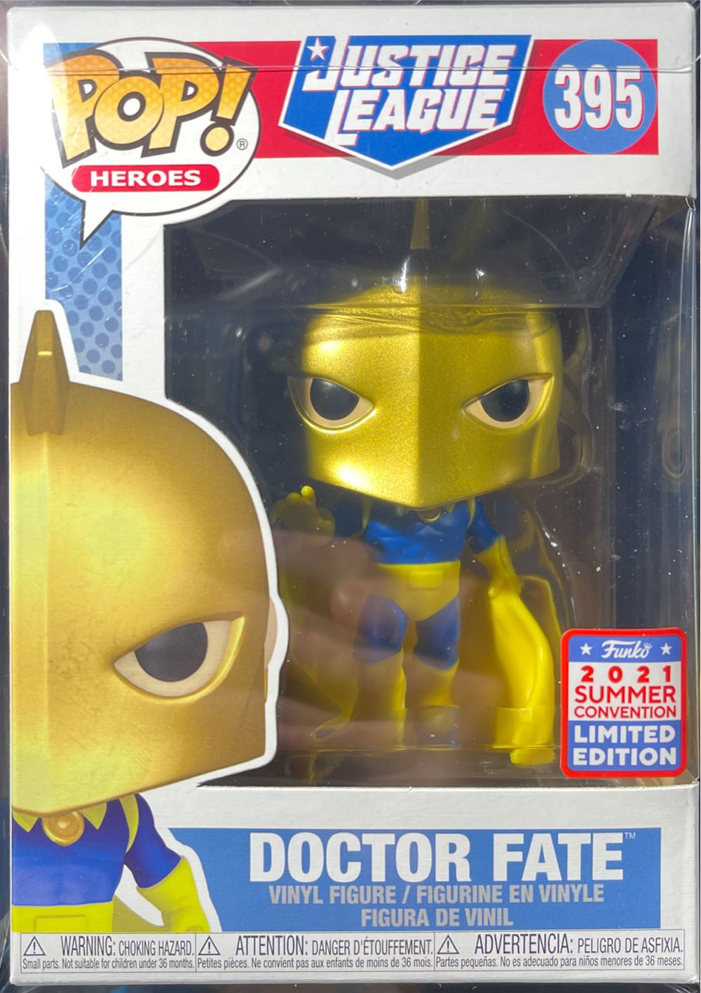 Doctor Fate #395 - DC Universe vinyl figure collectible [Barcode 889698555159] - Main Image 2