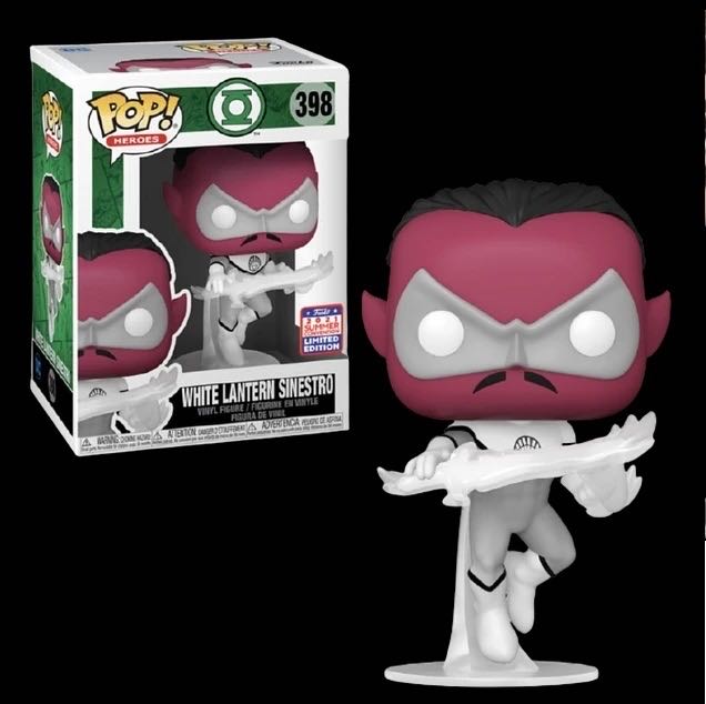 White Lantern Sinestro - DC: Superheroes vinyl figure collectible [Barcode 889698569668] - Main Image 3