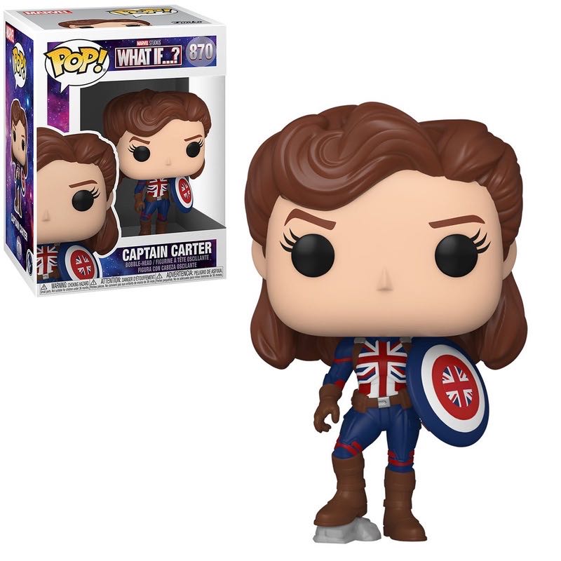 Captain Peggy Carter - What If...? vinyl figure collectible [Barcode 889698558112] - Main Image 3