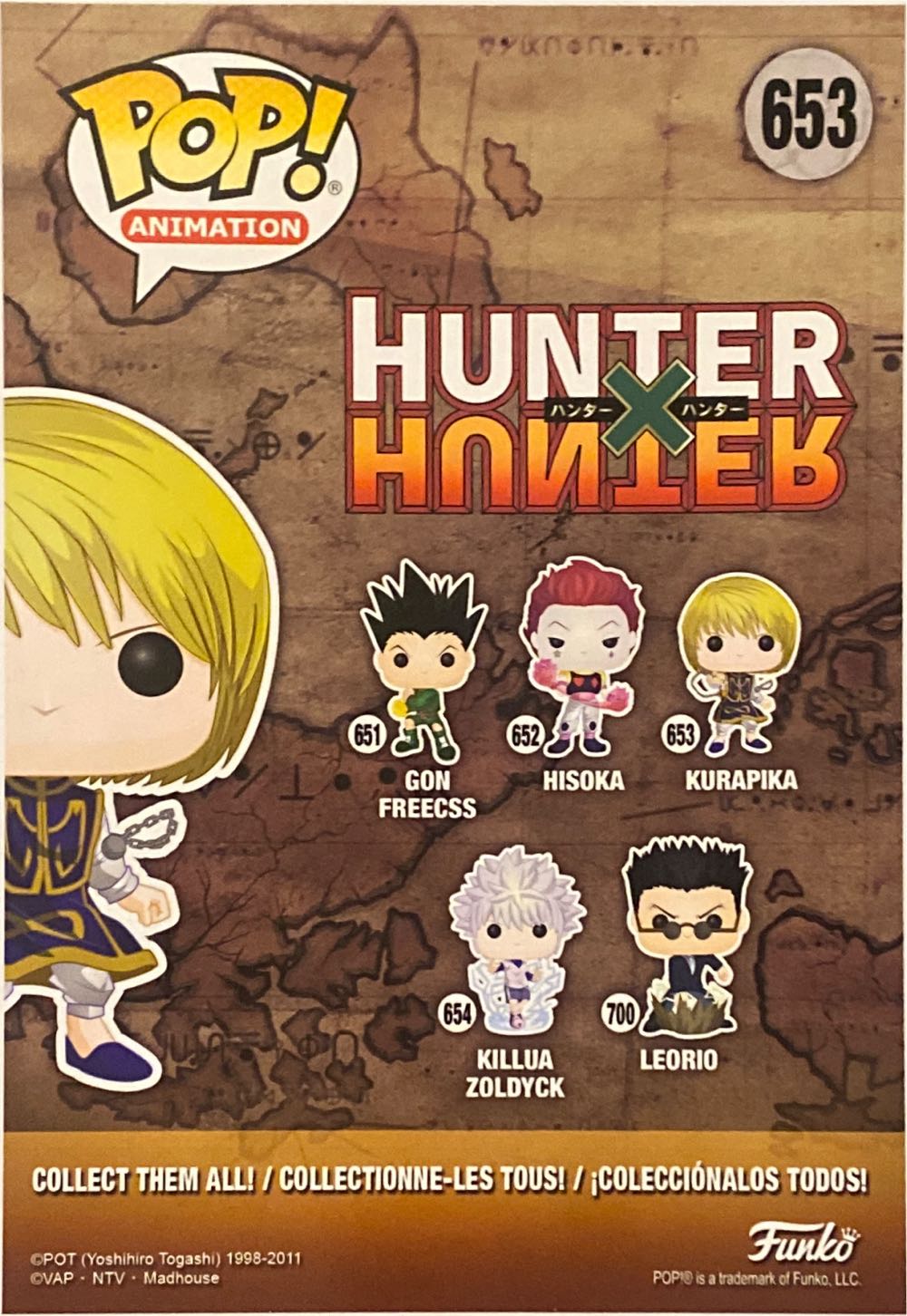 Kurapika - Hunter x Hunter vinyl figure collectible [Barcode 889698410687] - Main Image 2