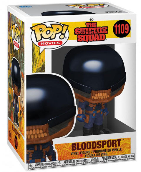 Bloodsport, Movies, #1109 - DC Universe vinyl figure collectible [Barcode 889698560092] - Main Image 2