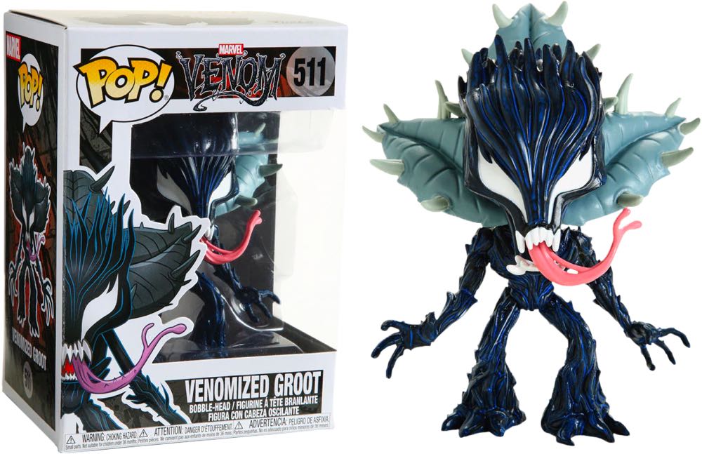 Venomized Groot (Glow) - Venom vinyl figure collectible [Barcode 889698476140] - Main Image 3