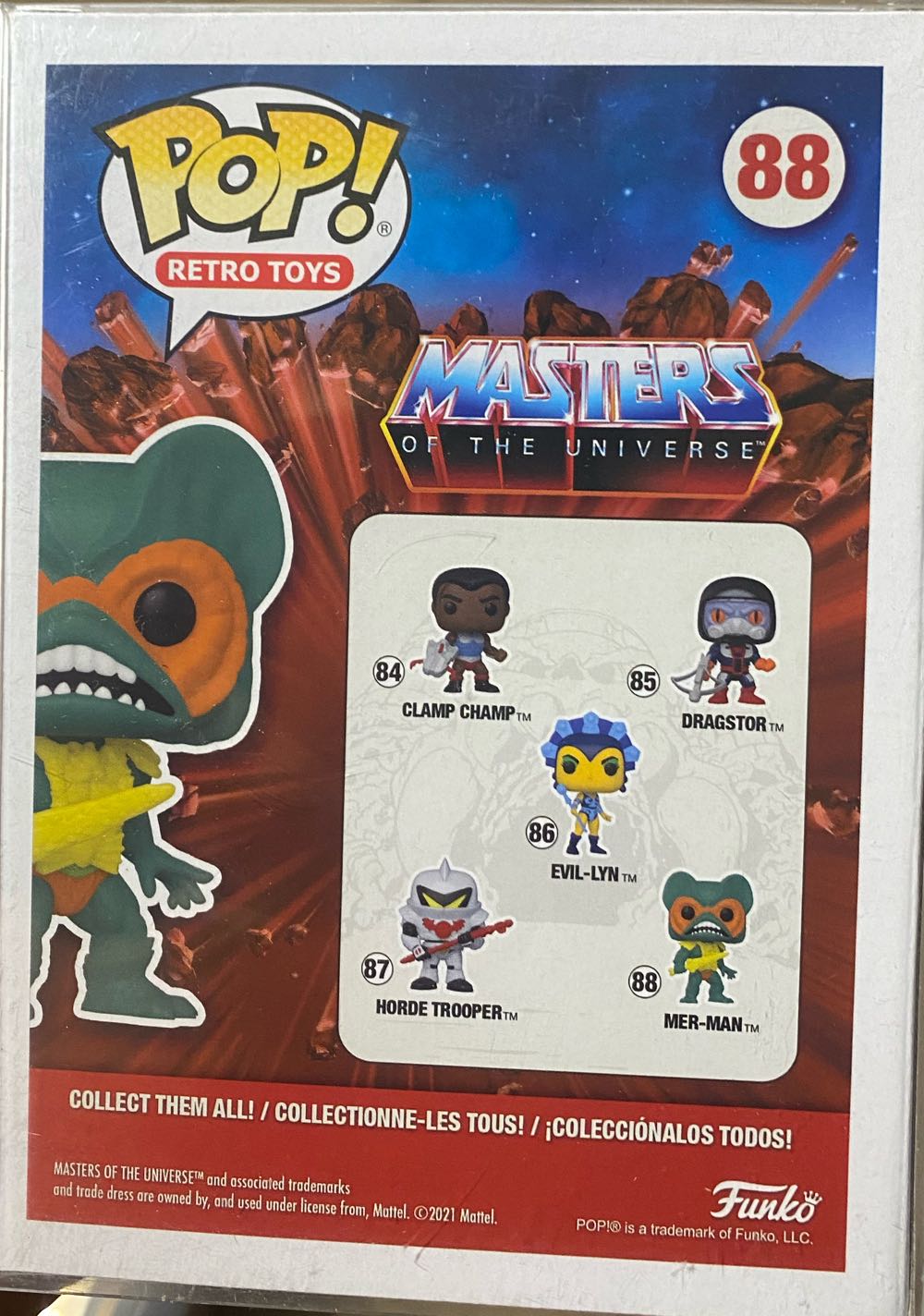 MOTU- MER-MAN - Masters of the Universe vinyl figure collectible [Barcode 889698562072] - Main Image 4