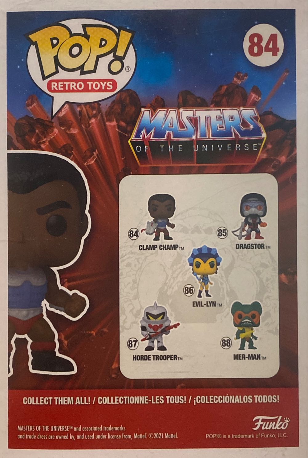 Clamp Champ - Masters of the Universe vinyl figure collectible [Barcode 889698562027] - Main Image 4