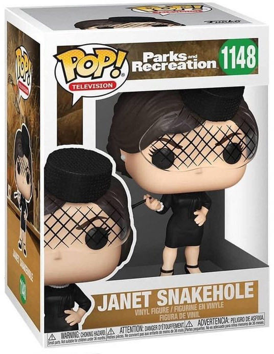 Janet Snakehole - Parks and Recreation vinyl figure collectible [Barcode 889698561693] - Main Image 2