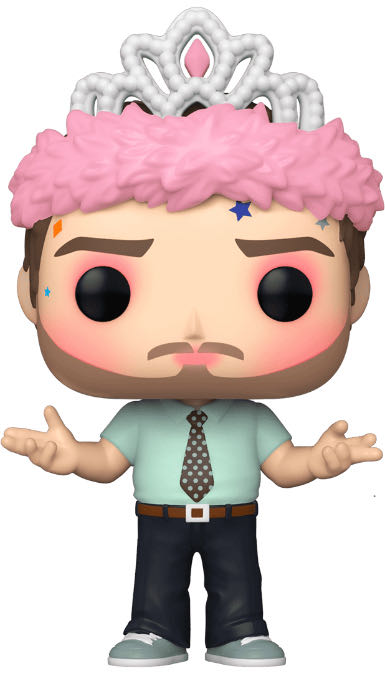Andy (as Princess Rainbow Sparkle) - Parks and Recreation vinyl figure collectible [Barcode 889698561662] - Main Image 2