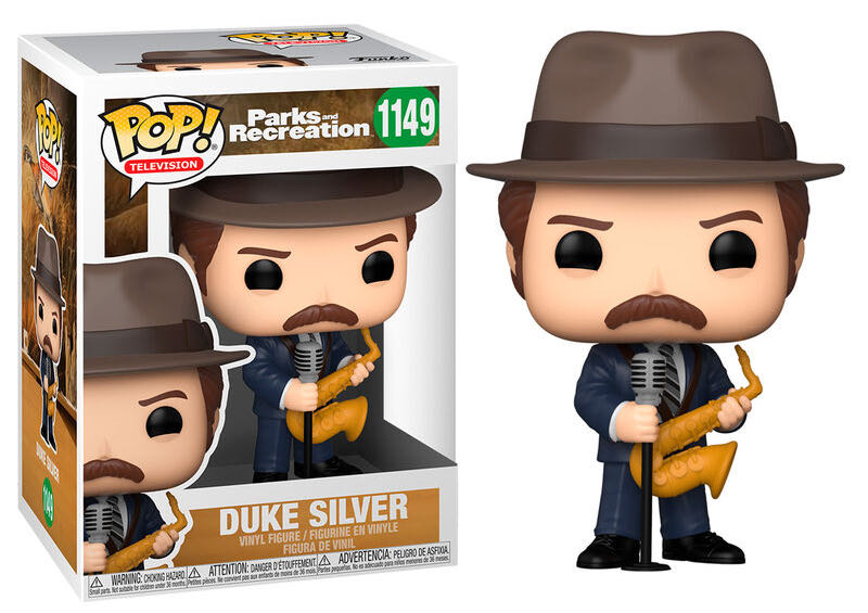 Duke Silver 15,30€ - Parks and Recreation vinyl figure collectible [Barcode 889698561679] - Main Image 2