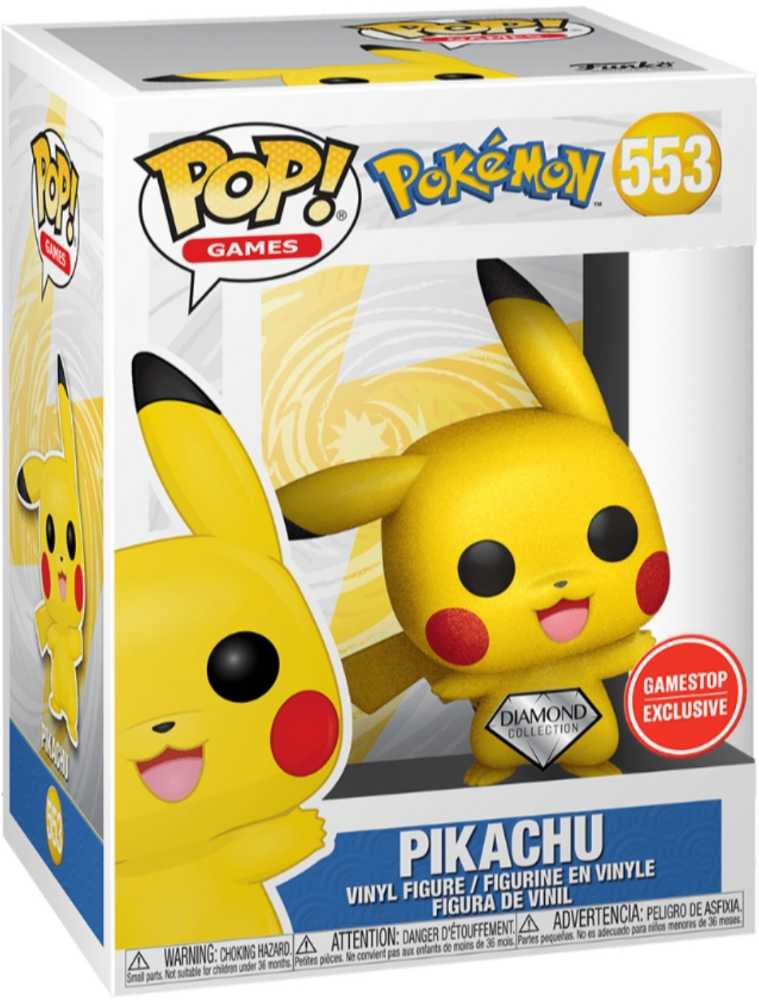 Pikachu [Diamond Collection] - Pokémon vinyl figure collectible [Barcode 889698560436] - Main Image 2