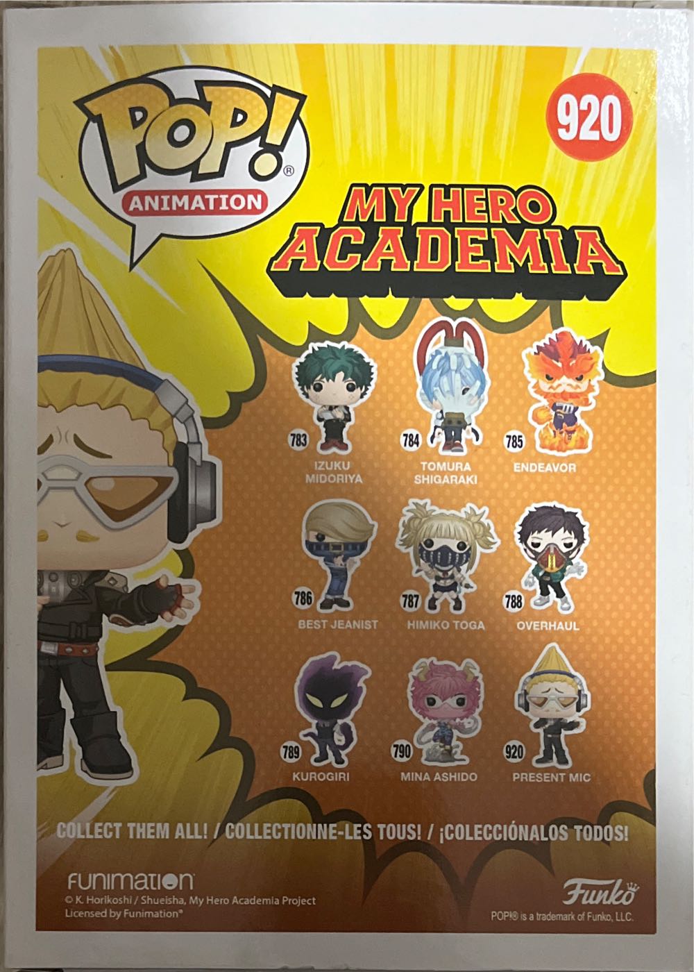 Present Mic - My Hero Academia vinyl figure collectible [Barcode 889698538138] - Main Image 3