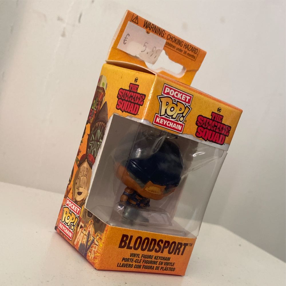 Funko Pop! Keychain: The Suicide Squad Bloodsport  vinyl figure collectible [Barcode 889698560054] - Main Image 3