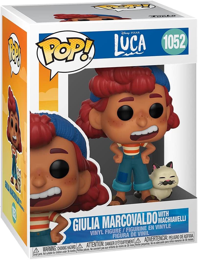 Giulia Marcovaldo (with Machiavelli) - Disney vinyl figure collectible [Barcode 889698557641] - Main Image 2