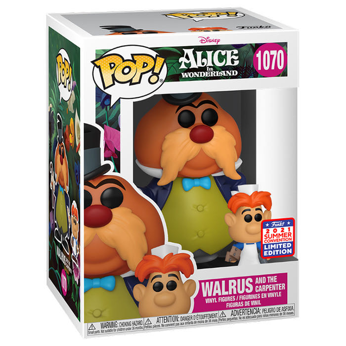 Walrus And The Carpenter - Alice in Wonderland vinyl figure collectible [Barcode 889698555494] - Main Image 2