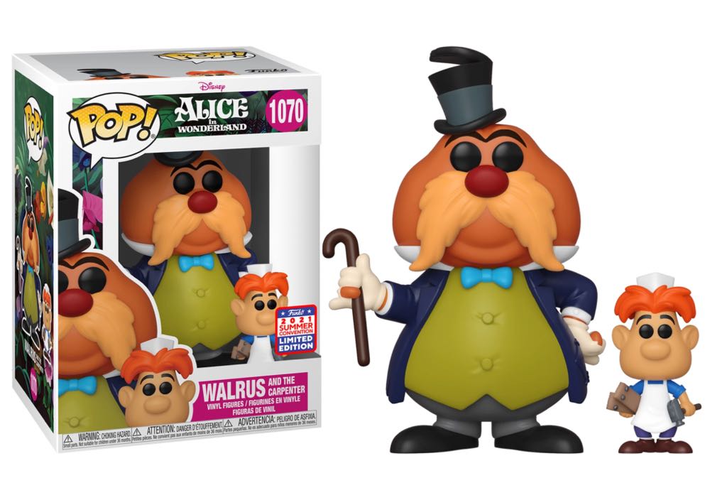 Walrus And The Carpenter - Alice in Wonderland vinyl figure collectible [Barcode 889698555494] - Main Image 3