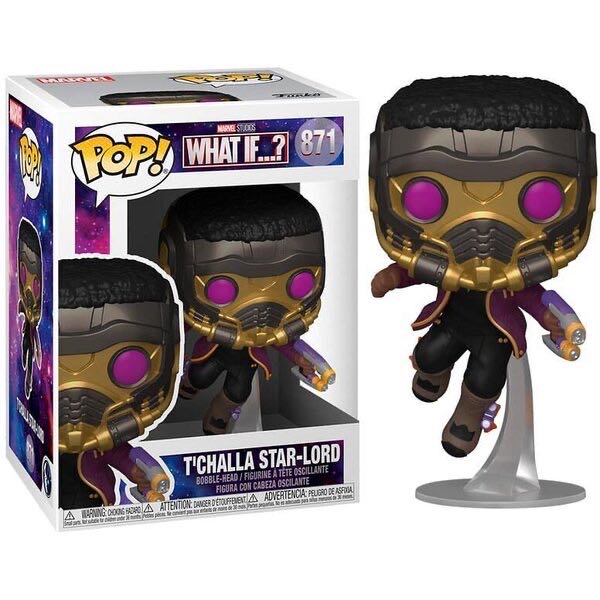 Star Lord (T’Challa) - What If...? vinyl figure collectible [Barcode 889698558129] - Main Image 2