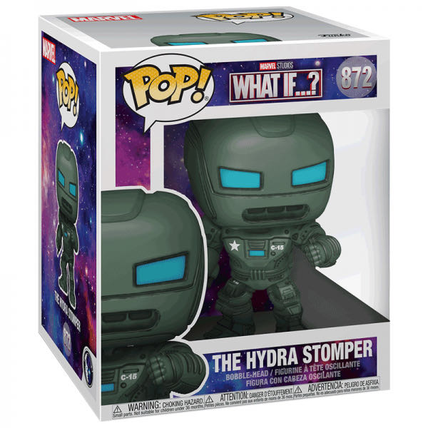 What If…?- The Hydra Stomper - Marvel Universe vinyl figure collectible [Barcode 889698558136] - Main Image 3