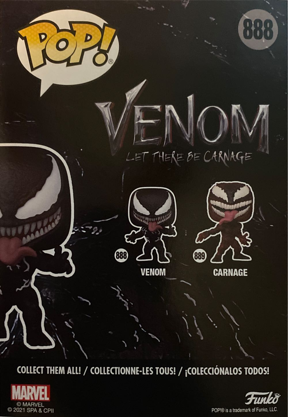 Venom #888 - Venom vinyl figure collectible [Barcode 889698563048] - Main Image 2